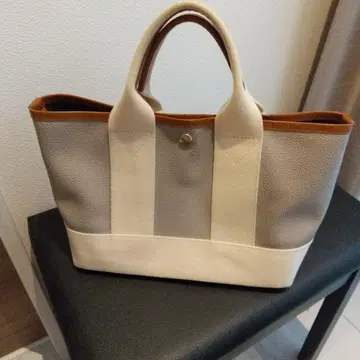 TOPKAPI 토트백 그레이/아이보리