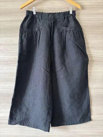 에코로코 빈티지 린넨 개더 루즈 팬츠