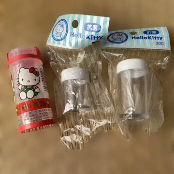 HELLO KITTY 마스코트 보틀 S M 1997 2개 덤 포함