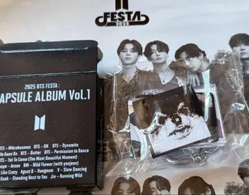 2025 BTS FESTA 캡슐 앨범 Vol.1 V 테테