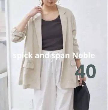 spick and span Noble 테일러드 자켓 40 베이지