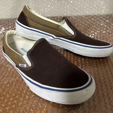 VANS 반스 슬립온 PRO 기획 스웨이드 브라운 브라운 28.5cm