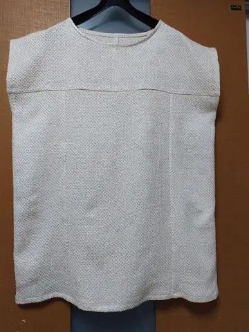 기모노 리메이크, 순수 실크, 짜기 튜닉, 길이 73