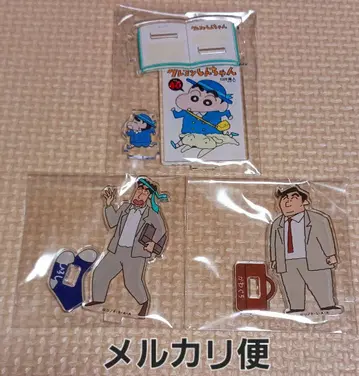 크레용 신짱 커버 컬렉션 아크릴 스탠드 히로시&카와구치