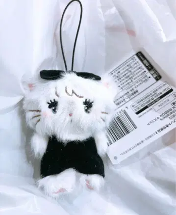 mikko BLACK RIBBON BIG 봉제 인형 무스