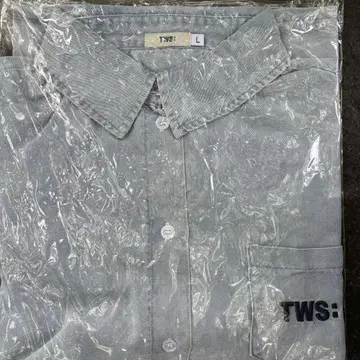 TWS 데님 셔츠 L 사이즈 24/7:WITH:US Japan 투어