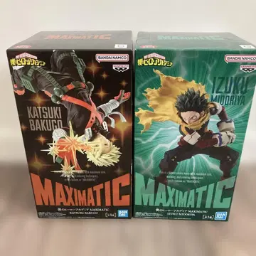 MAXIMATIC 바쿠고 카츠키 미도리야 이즈쿠 피규어 세트