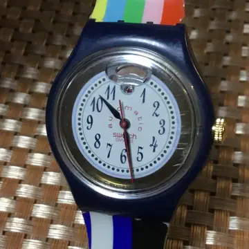swatch 오토매틱 자동 감기 AT 남성용 손목시계