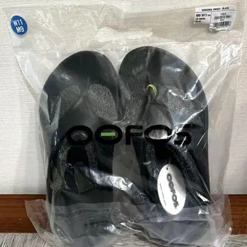 OOFOS OORIGINAL 리커버리 샌들 - 블랙 새상품 28cm