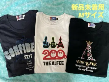 THE ALFEE 티셔츠 M 사이즈 3장 미착용