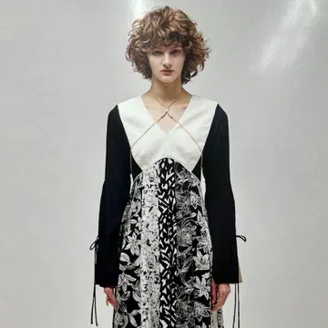 fumie tanaka 24ss 체인 하네스 실버