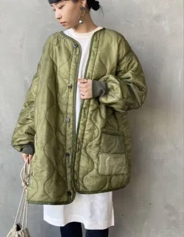 ODDMENT 오드먼트 퀼팅 라이너 자켓 M 사이즈