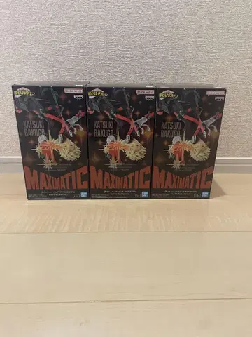 MAXIMATIC 바쿠고 카츠키 피규어 3개 세트