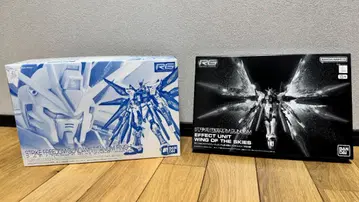 RG 1/144 스트라이크 프리덤 건담 & 확장 이펙트 빛의 날개 세트