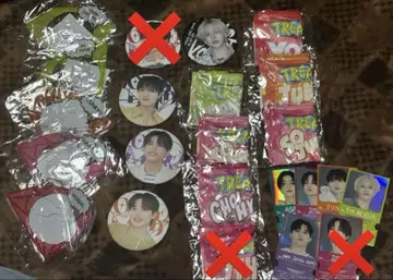 TREASURE 캔뱃지 캡슐 토이 포토 카드 묶음 판매