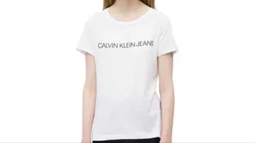 새상품 CALVIN KLEIN JEANS 100% 오가닉 코튼 티셔츠 S