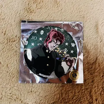 죠죠 월드 3 글리터 캔뱃지  카쿄인 노리아키