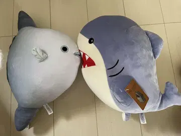 파이널 판타지 XIV 봉제 인형 커맨더 샤크 모모라 모라