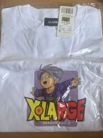 XLARGE 드래곤볼 Z 티셔츠 화이트