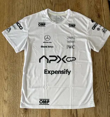 초레어 영화 F1 APX GP 티셔츠 샘플 사양