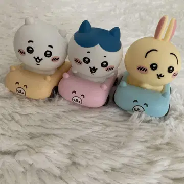 치이카와 프렌즈 3 쿠루마 부이 치이카와 하치와레 토끼 피규어
