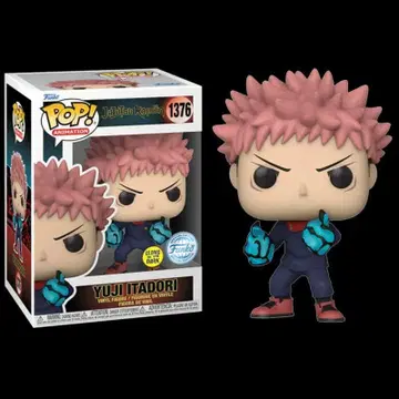 Funko Pop '주술회전' 이타도리 유우지 (켄테이 켄) 글로우 버전