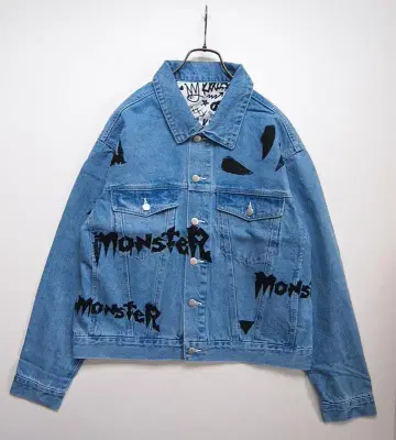 쿠다 쿠미 데님 자켓 DENIM JACKET S monsteR