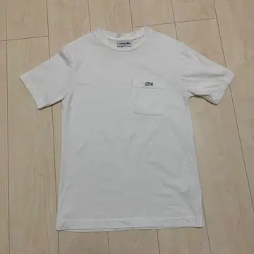 LACOSTE 라코스테 티셔츠 화이트 남성용/여성용