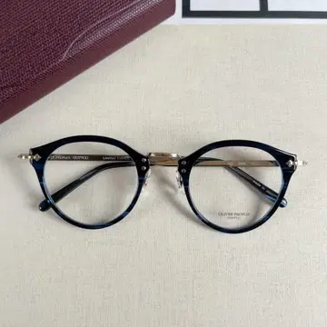 새상품 OLIVER PEOPLES 505  DNM 네이비 안경 일본제