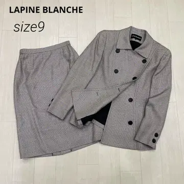 LAPINE BLANCHE 실크 혼방 더블 브레스트 자켓 수트 9