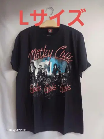 밴딩 티셔츠 MOTLEY CRUE 모토리 크루 L 사이즈