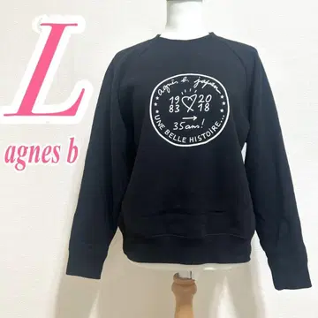 agnes b. 속기모 트레이닝복 L 맨투맨 속기모 캐주얼 코디