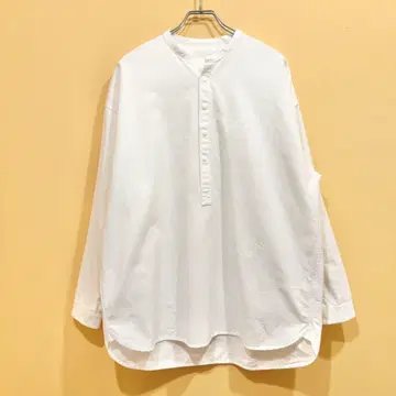 무지 라보 MUJI 무인양품 세탁기 사용 가능 풀오버 셔츠