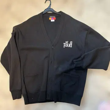 RADIO EVA 블랙 가디건 XL