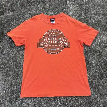 HARLEY-DAVIDSON 티셔츠/오렌지