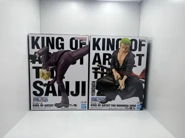 원피스 KING OF ARTIST 상디 조로 피규어 세트