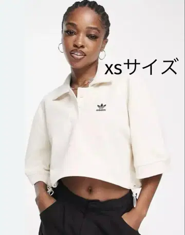 새상품급 아디다스 adidas POLO 피케 셔츠 크롭 길이 상의 한국
