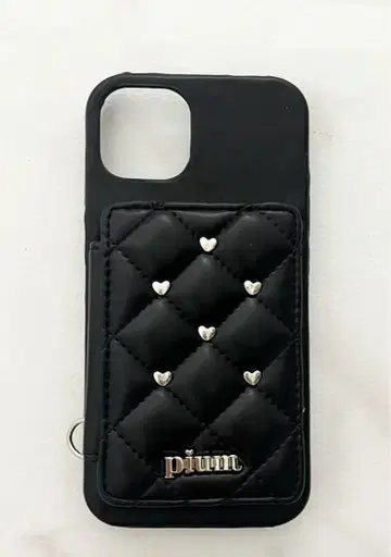 pium 블랙 스마트폰 케이스 iPhone13 iPhone14