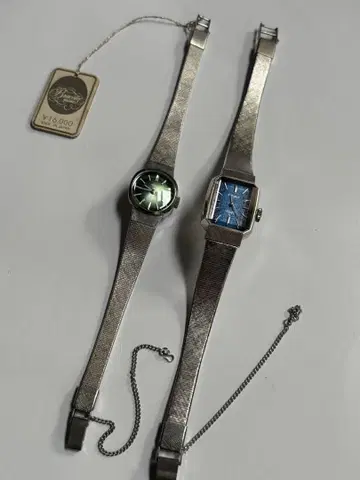 세이코 seiko 여성용 손목시계 수동 와인딩 2종 데드스탁 상품