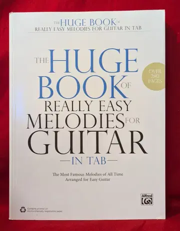 기타를 위한 정말 쉬운 멜로디 대백과 (탭 악보 포함)