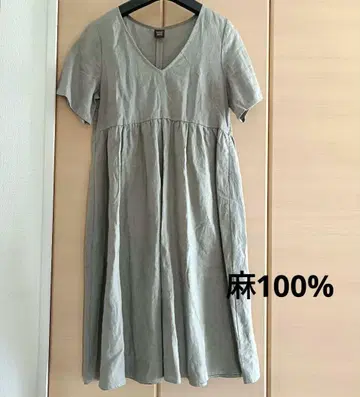어반 리서치 도어스 린넨 100% 원피스
