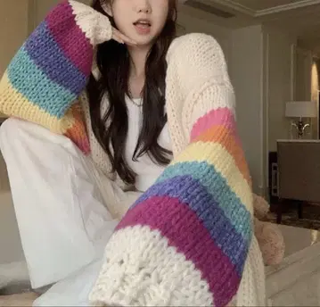 레인보우 가디건