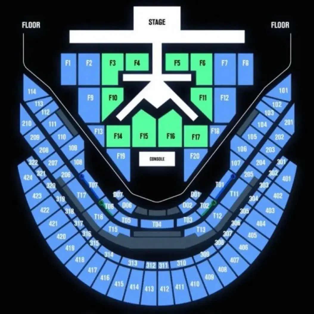 Dream Show second day floor F8 row 16 wts on Bunjang Global