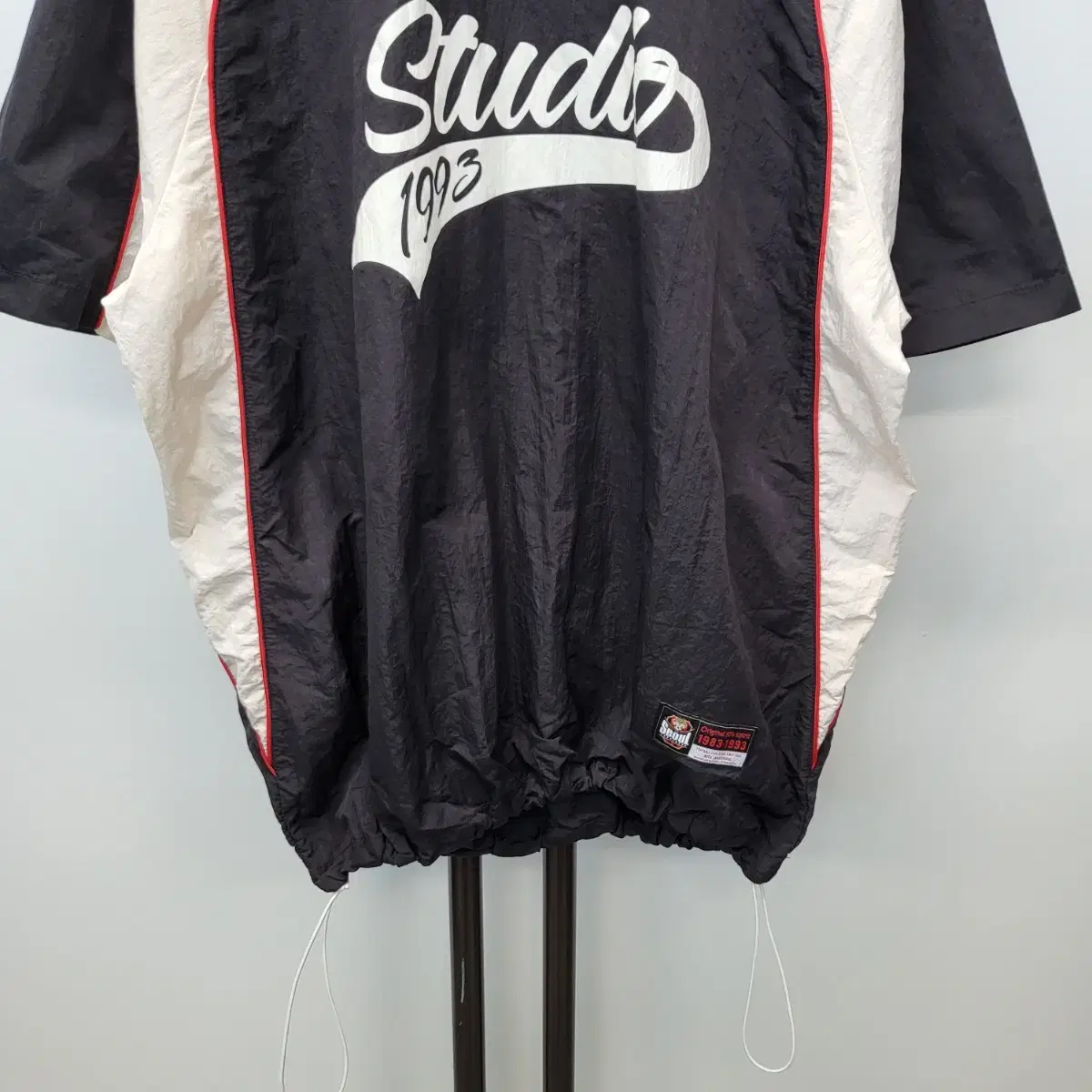 ◇1993studio◇ FC Seoul Piping Nylon Pullover Red MUSINSA | 1993STUDIO [FC Seoul] Piping nylon pullover_red
