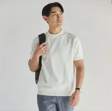 오리히카 비즈니스 니트 티셔츠 캐주얼