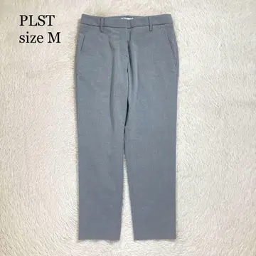 컨디션 최상 PLST 플라스테 슬랙스 크롭 팬츠 테이퍼드 그레이