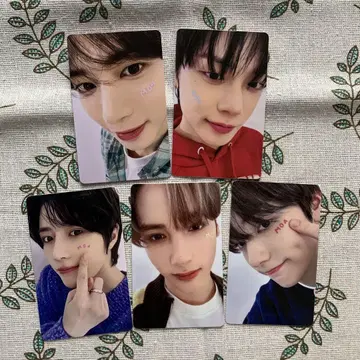 TXT 펜미 moazone 일본 공연 트레이딩 카드 FC 한정판 5장