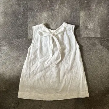 포그린워크 fog linen work 슬리브리스 앞뒤 2way