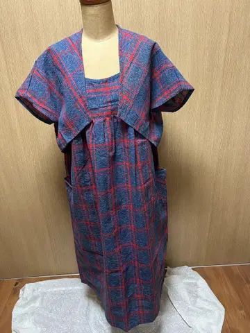 빈티지 원단 유카타 리메이크 원피스 (볼레로 포함)