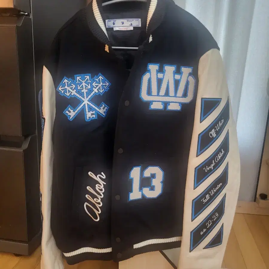 ZUTOMAYO VARSITY JACKET（Light gray ） 2XL バーシティジャケット(Light Gray) - ZUTOMAYO MART